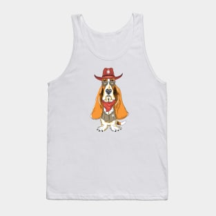 Basset Hound Tank Top